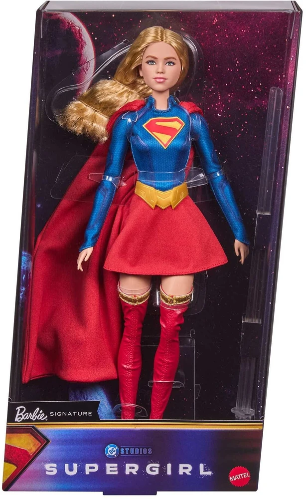 Mattel BARBIE SUPERGIRL (DC) kolekcinė lėlė (JJY04)