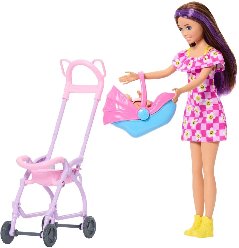 Mattel BARBIE SKIPPER auklės rinkinys (JJB42)