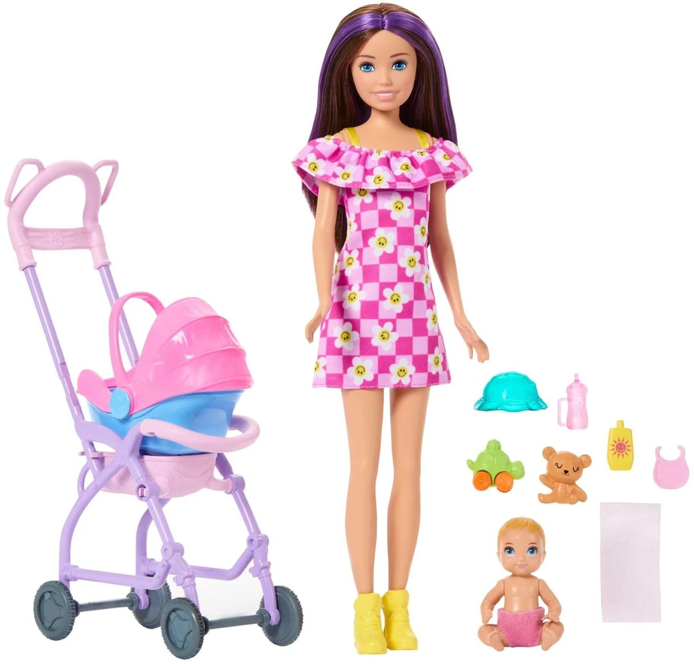 Mattel BARBIE SKIPPER auklės rinkinys (JJB42)