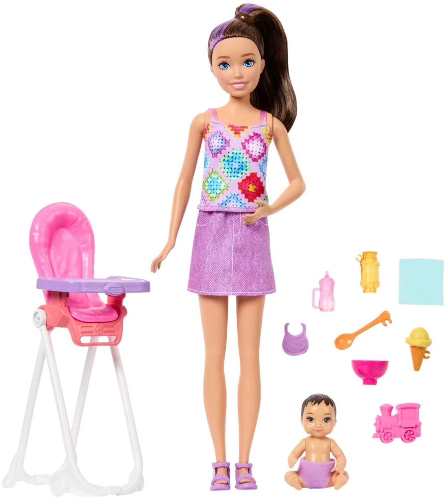 Mattel Lėlė Barbie šeima ir draugai
