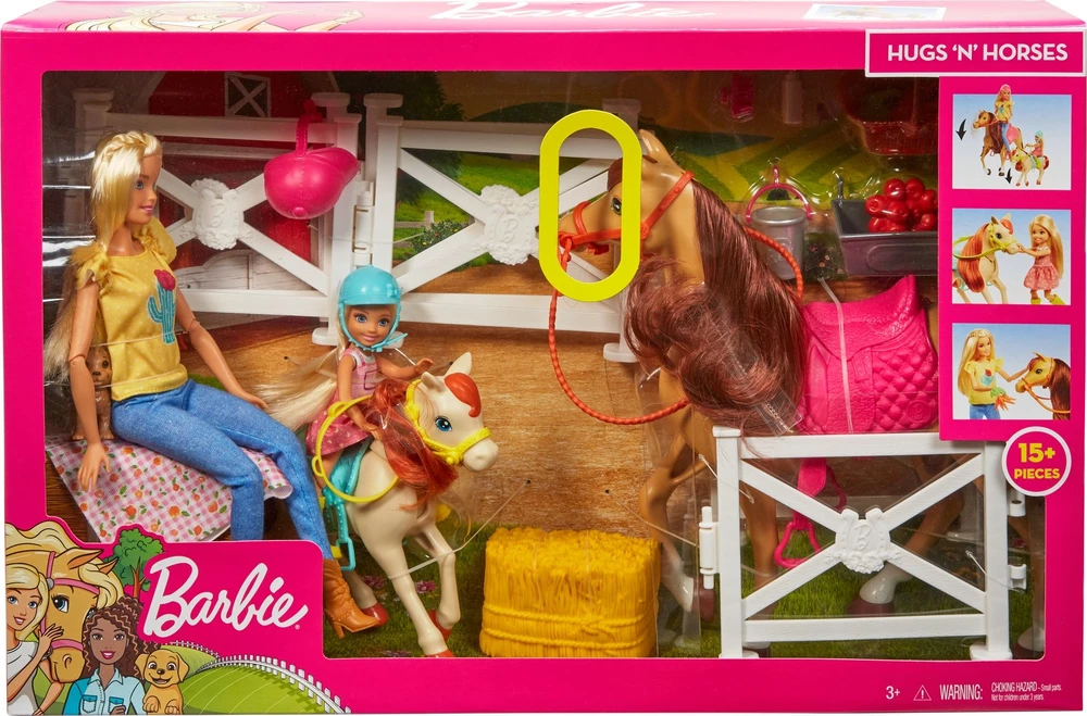 Lėlė Barbie Mattel - Stadnina Koni (FXH15)