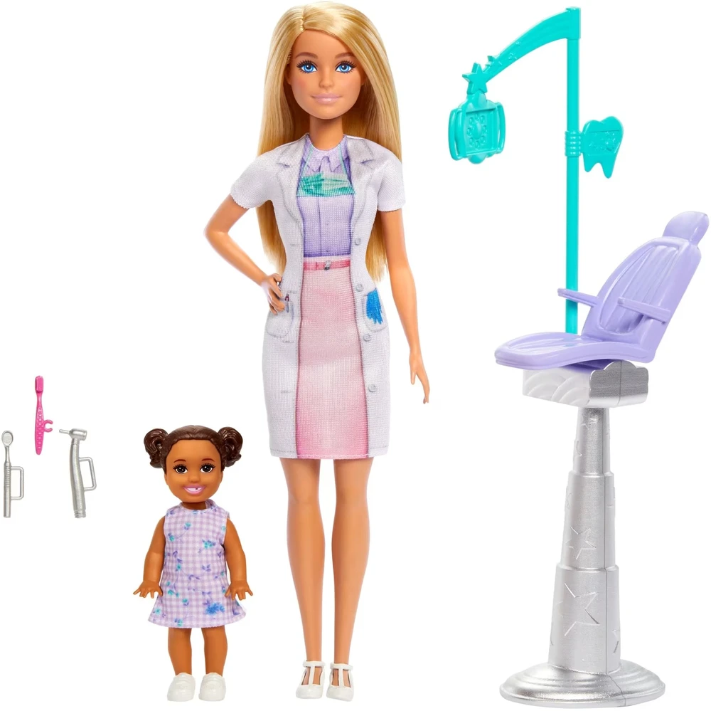 Mattel BARBIE lėlė odontologė (JCR74)