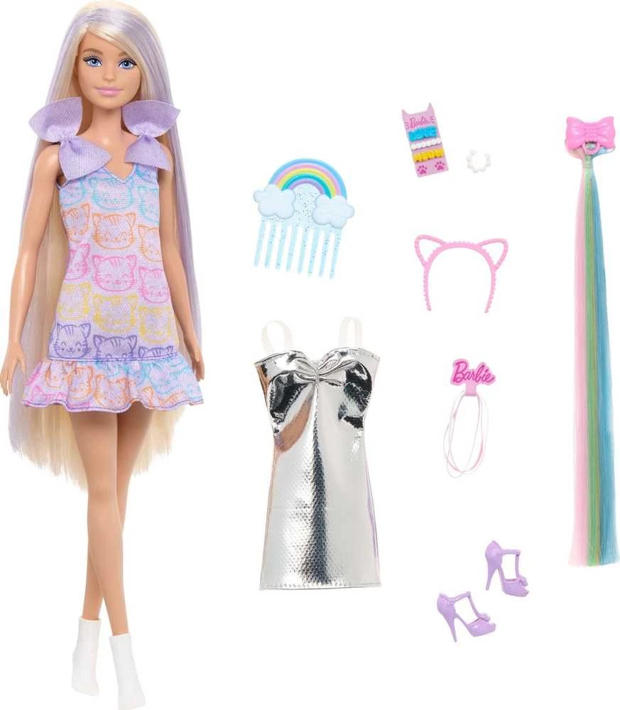 Mattel BARBIE HAIR PLAY lėlė (JCT72)