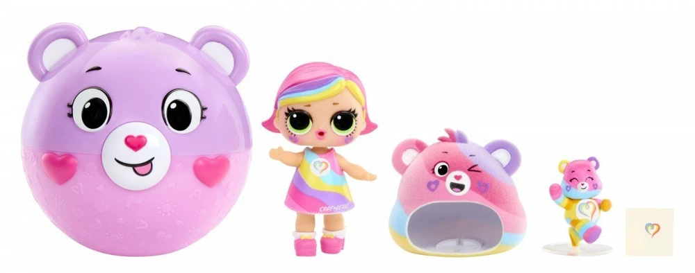 MGA L.O.L. Surprise Loves Care Bears Tots lėlytė 542704-EUC