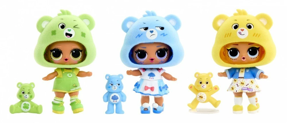 MGA L.O.L. Surprise Loves Care Bears Tots lėlytė 542704-EUC