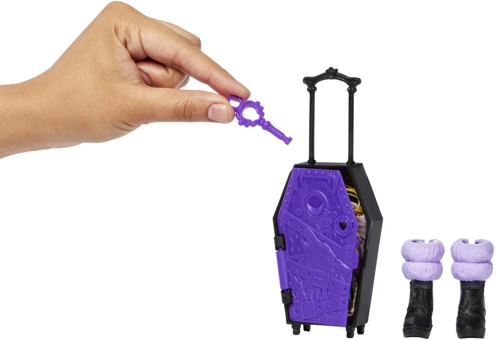 Lėlė su drabužiais ir aksesuarais „Monster High Skulltimate Secrets Klodina“, JMG65