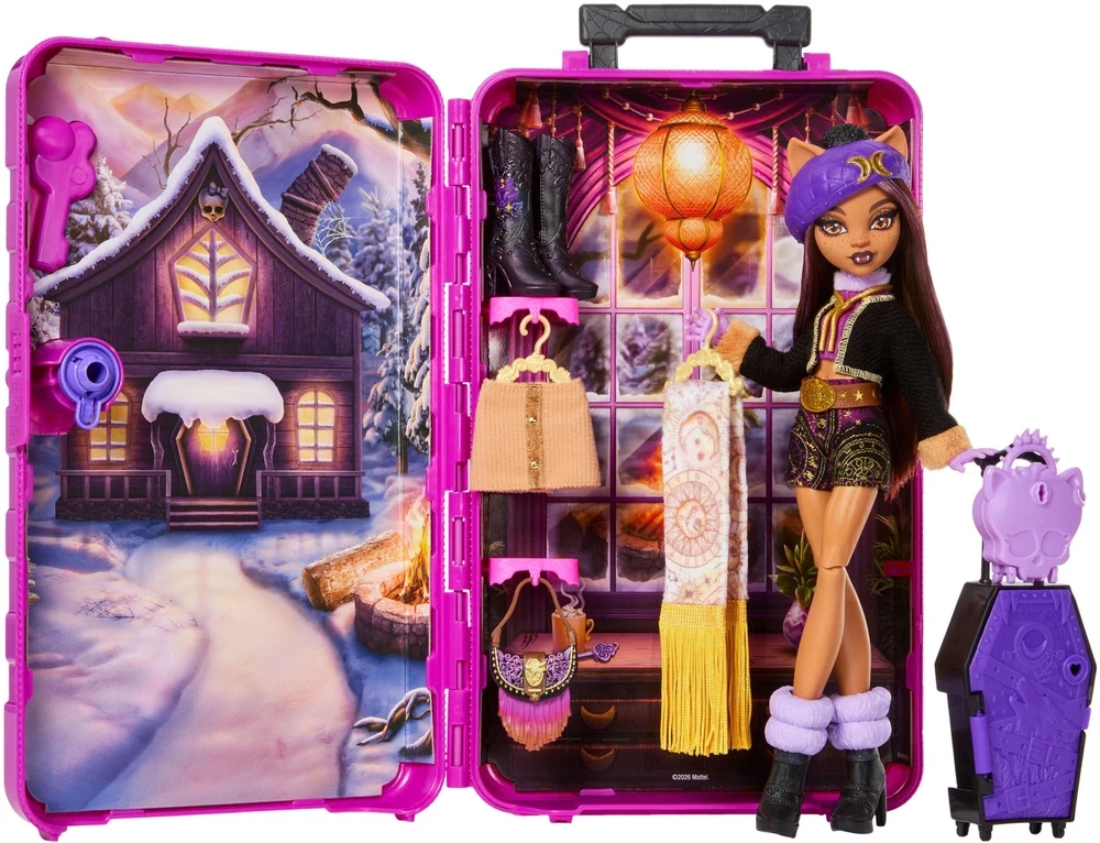 Lėlė su drabužiais ir aksesuarais „Monster High Skulltimate Secrets Klodina“, JMG65