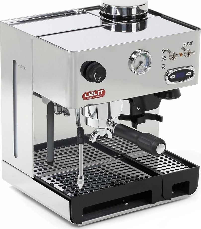 Kavamalė Lelit Anita PL41TEM PID Espresso Kavos aparatas Grinder - Sidabrinis