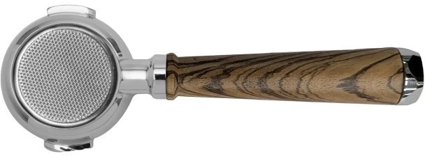 Lelit Portafilter naked 58mm Iconic Gem-Shaped PLA5801Z - zebrano mediena (8009437009008)
