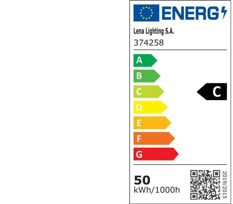 Lubinis šviestuvas Lena Lighting Lena Apšvietimas ATLAS LED 1200MM 7100LM 840 IP65 50W