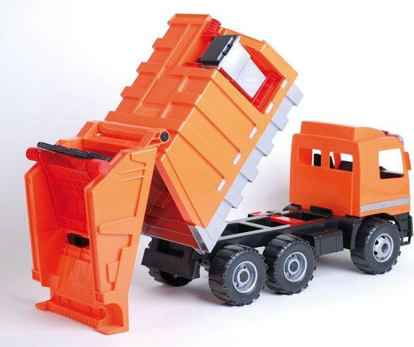 Šiukšlių mašina Lena Mercedes Actros, 72 cm (išlaiko 50 kg apkrovą)