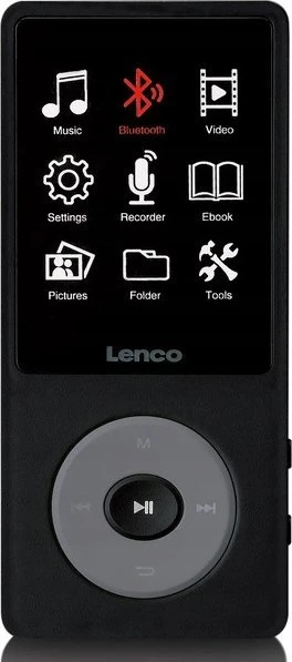 Lenco XEMIO-860 MP4 grotuvas 8GB juoda