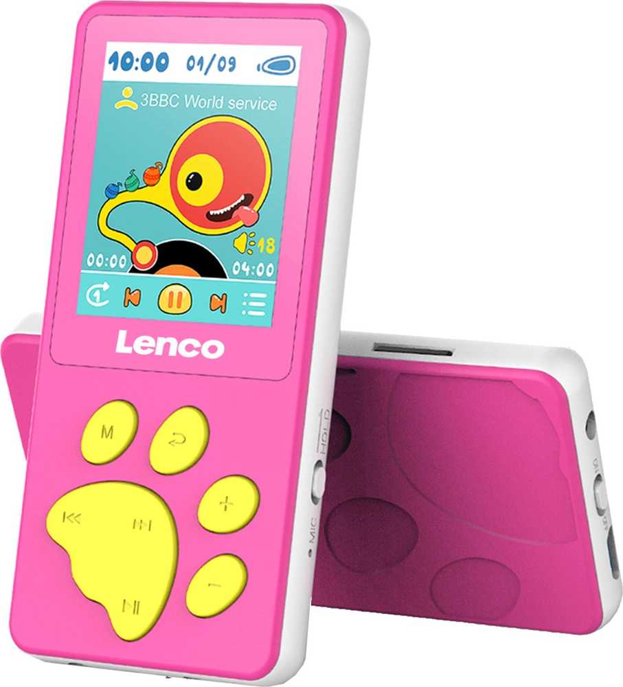 Lenco Xemio-560PK - odtwarzacz mp4, rožinė