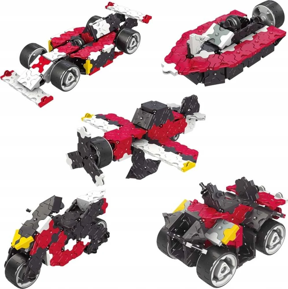 Konstruktorius LaQ „Hamacron Constructor Racers” / 190 detalių
