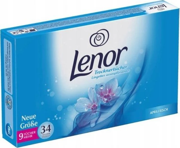Kvapiosios servetėlės LENOR Spring Awakening, 34 vnt.