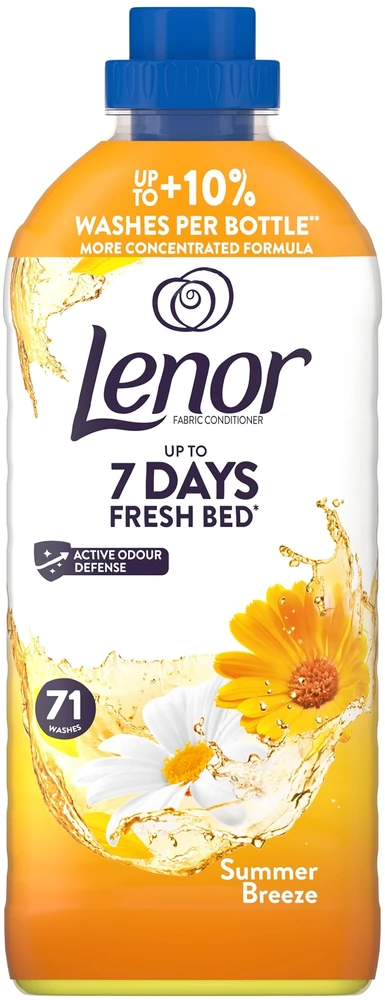 Lenor Skalbinių minkštiklis Ariel SUMMER BREEZE, skystas, 1.491 l