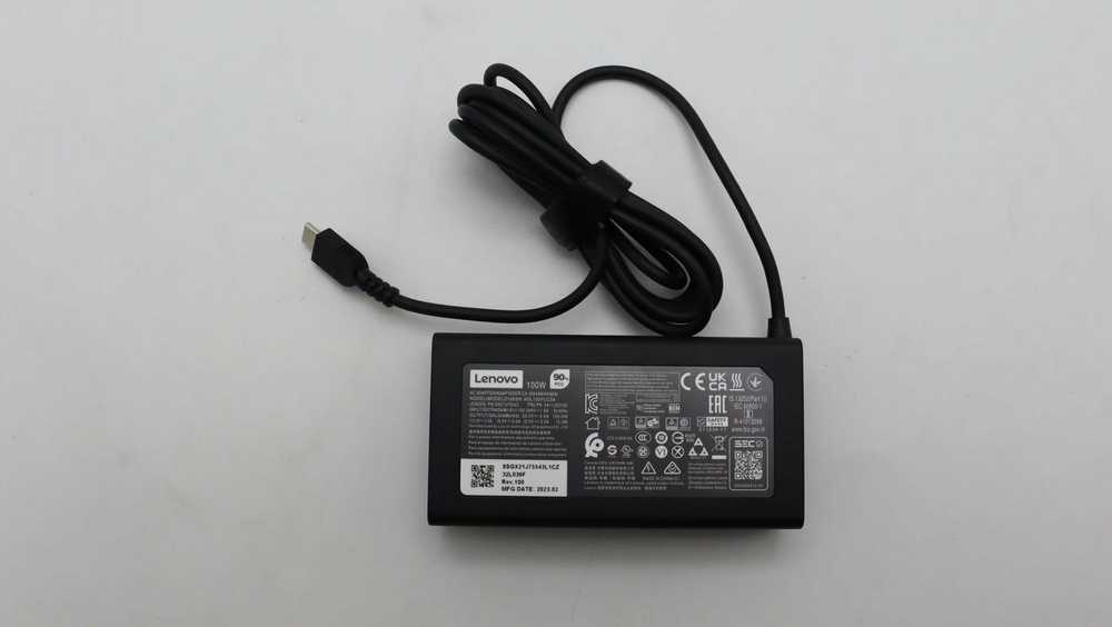 Nešiojamojo kompiuterio maitinimo adapteris Lenovo 100 W, (5A11J62105)
