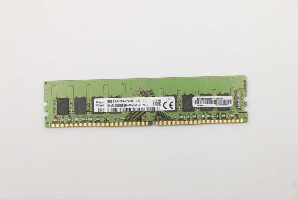 RAM Lenovo 16GB DDR4 UDIMM memory