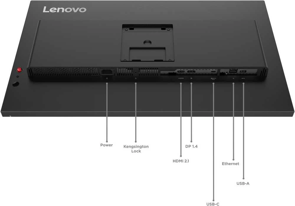 Monitorius Lenovo | ThinkVision T27UD-40 | 27 " | IPS | 16:9 | 60 Hz | 4 ms | 3840 x 2160 pikselių | 350 cd/m² | HDMI jungtys quantity 1 | Eclipse Juodas | Garantija 36 mėn.