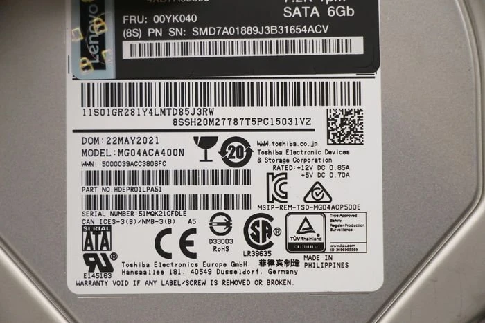 Dysk Lenovo 4TB SATA 7.2K 6GB 3.5'' - Hdd