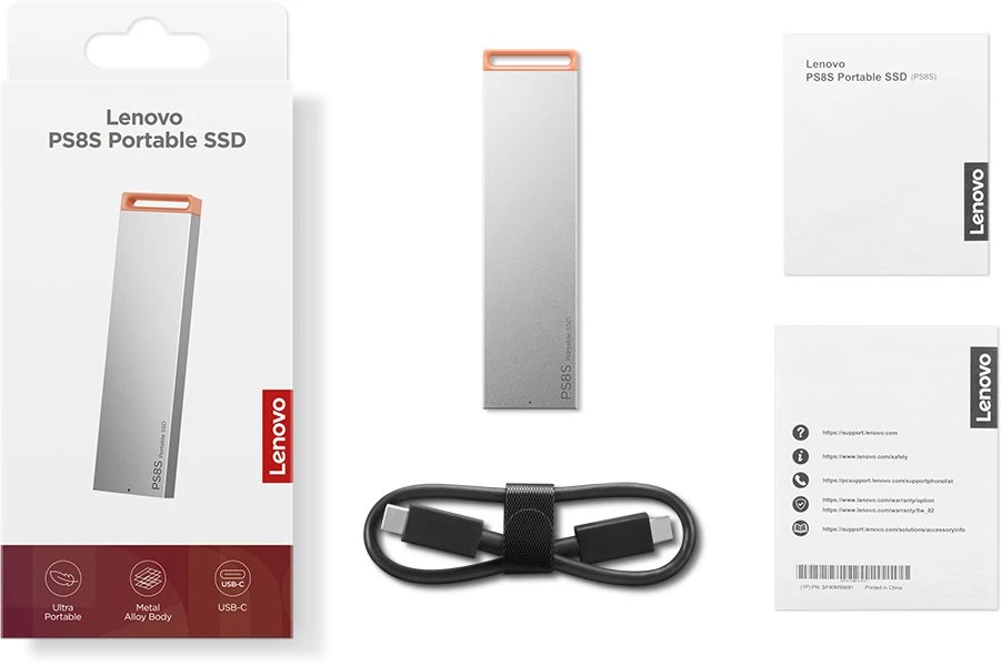 Kietasis diskas Nešiojamas SSD diskas LENOVO PS8S 1TB