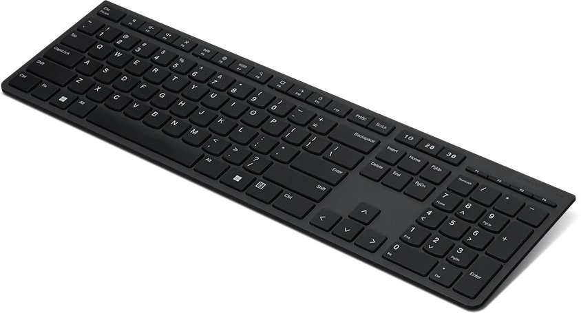 Klaviatūra Lenovo Belaidė RF+BT CZ/SK pilka (4Y41K04039)