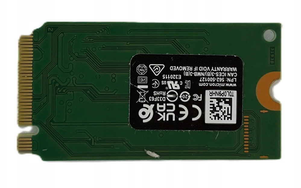 Lenovo 512GB M.2 2242 NVMe PCIe Gen