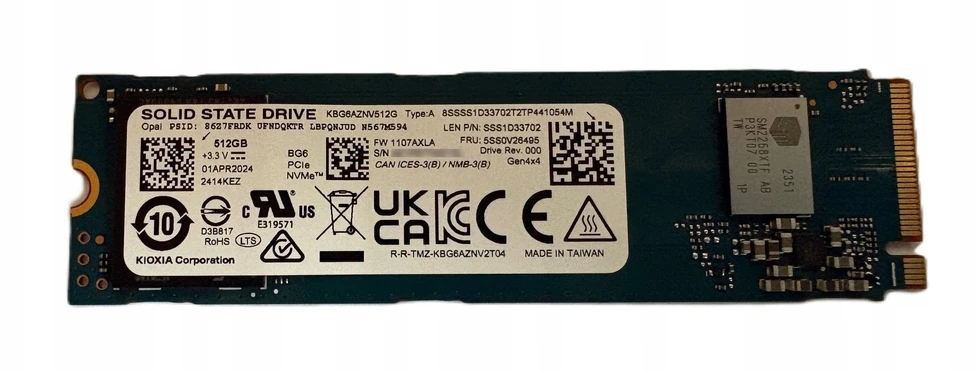 Dysk SSD Lenovo 512GB M.2 2280 PCIe 4.0
