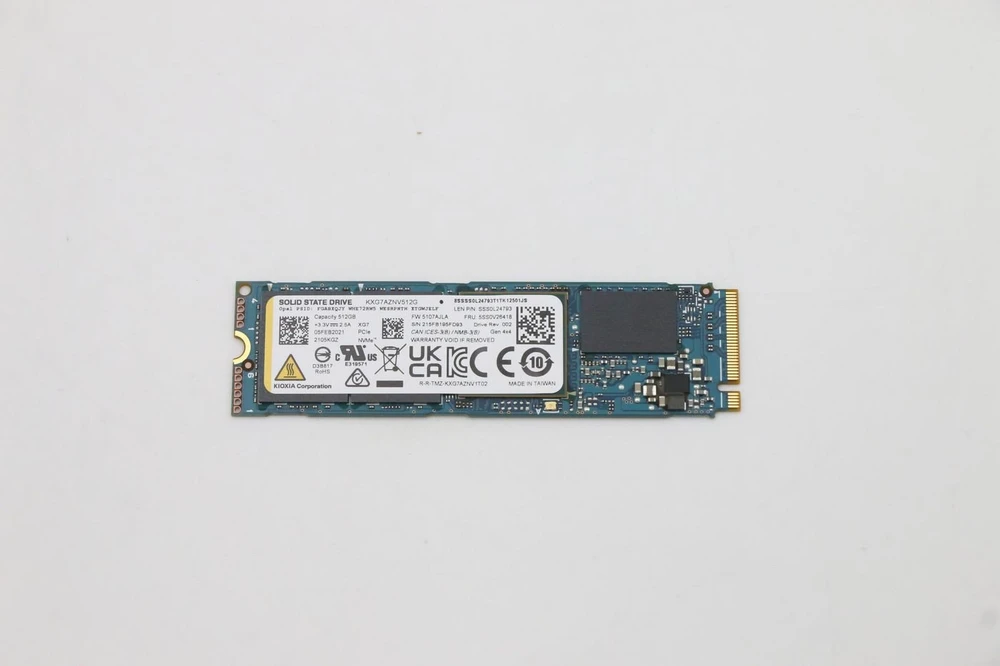 Lenovo 512GB M.2 PCIe NVMe SSD with