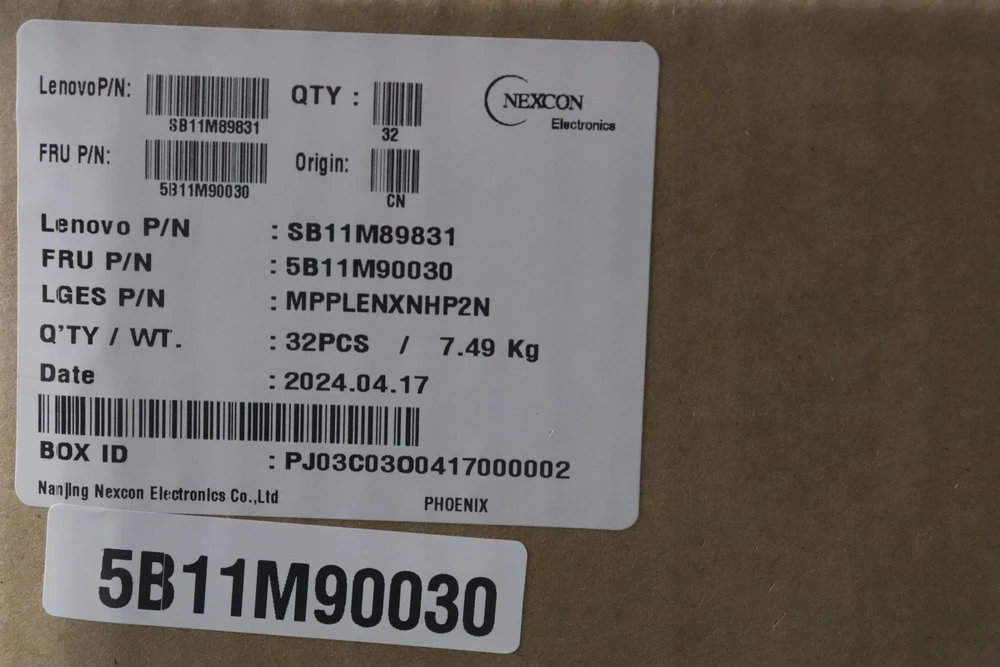 Lenovo AED15 57 Wh vidinė ličio jonų baterija