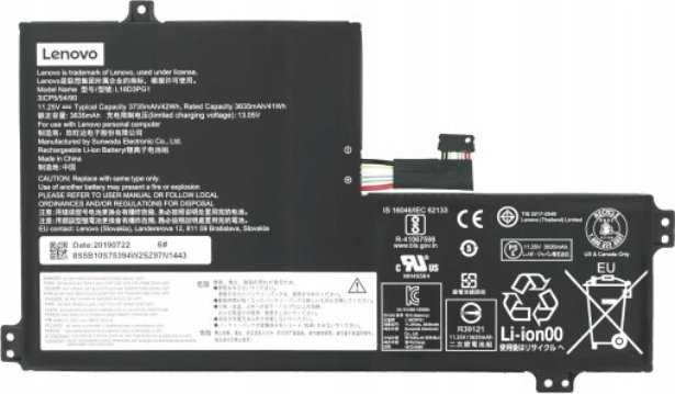 Lenovo N25 SD/C L18D3PG1 11.25V42Wh3c ellbty