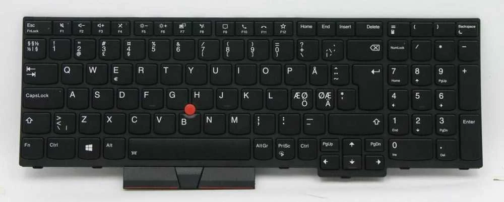 Klaviatūra Lenovo CMNM-CS20,BK-BL,PMX,NORDIC