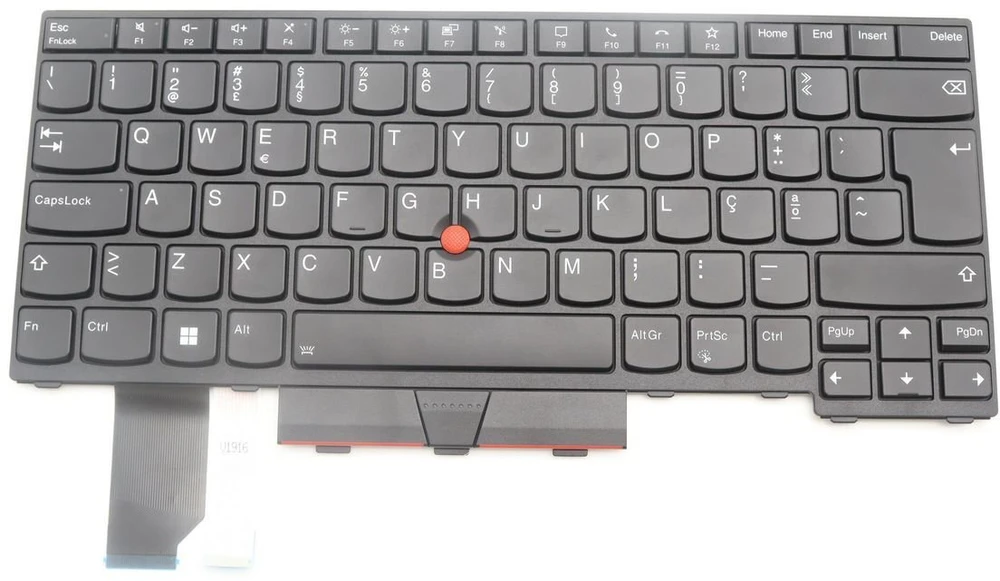 Viso dydžio portugalų klaviatūra, skirta „ThinkPad Lenovo“