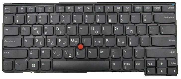 Klaviatūra Lenovo Greek išdėstymas internal