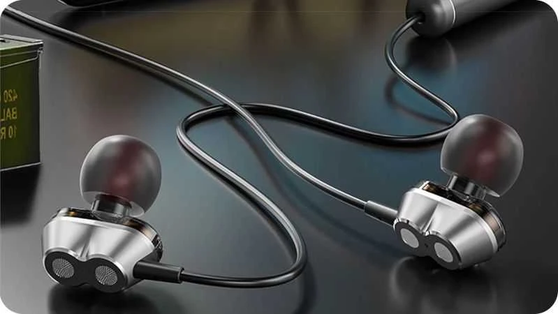 Lenovo HE08 Belaidės Ausinės Sportui, Baltos