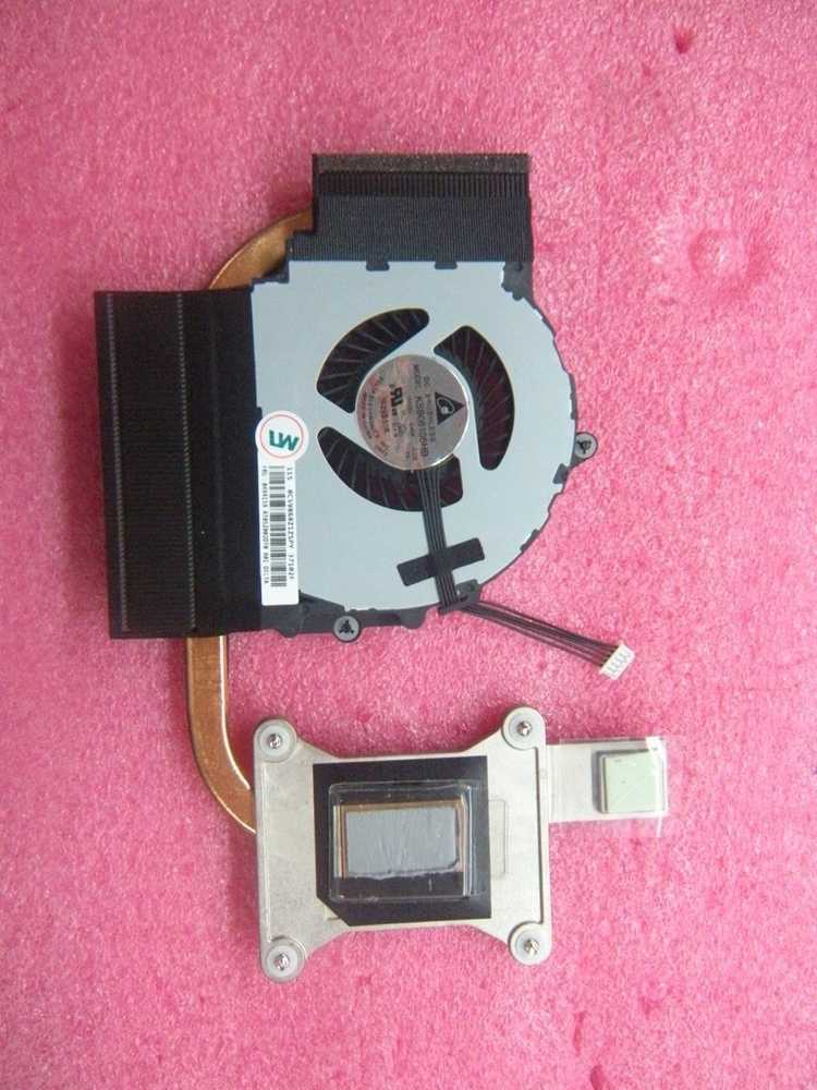Lenovo Ventiliatoriaus radiatoriaus šiluminis modulis, skirtas „ThinkPad Edge E440/E540“.