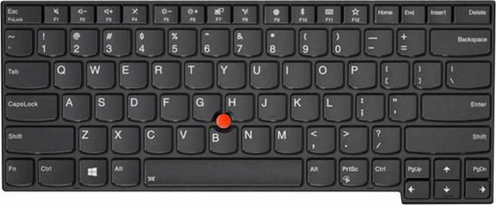 Lenovo Klaviatūra su BL English US/Intl