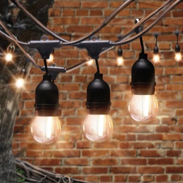 Lenovo Led Line Lemputė E27 230V G45 1W, FILAMENT, šiltai balta 2700K, 50lm, plastikinė