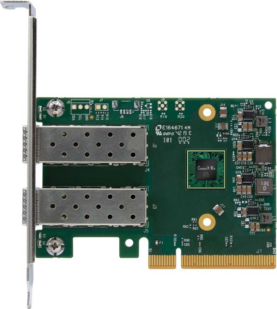 Lenovo ISG ThinkSystem Mellanox ConnectX-6 Lx 10/25GbE SFP28 2 prievadų PCIe Ethernet adapteris