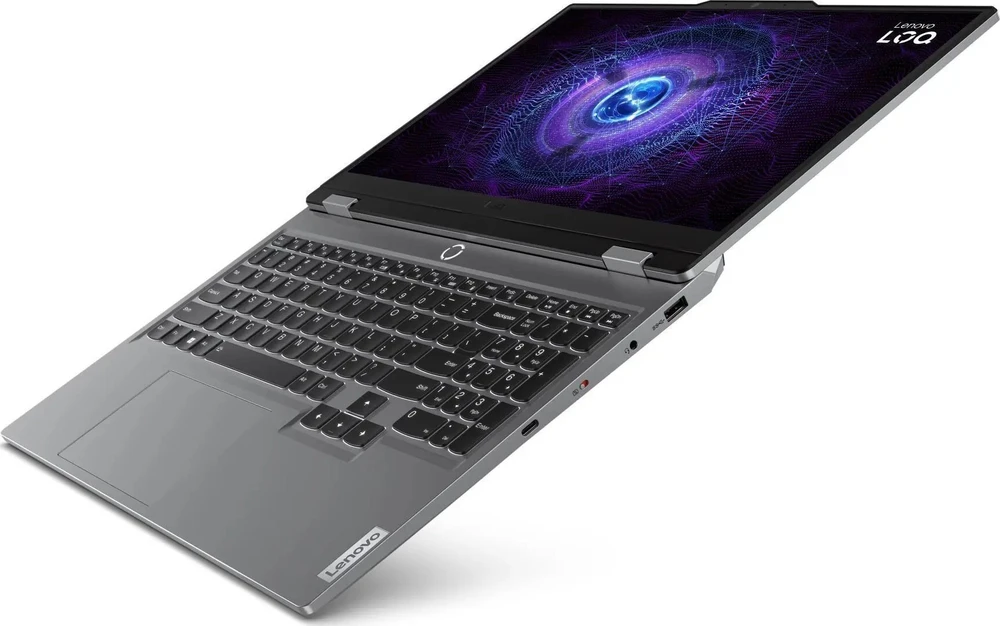 Nešiojamas kompiuteris Lenovo LOQ 15IAX9 | Intel Core i5-12450HX, 15,6" FHD 144 Hz, 12 GB RAM, 512 GB SSD, GeForce RTX 2050, Windows 11 Home | Pilkas