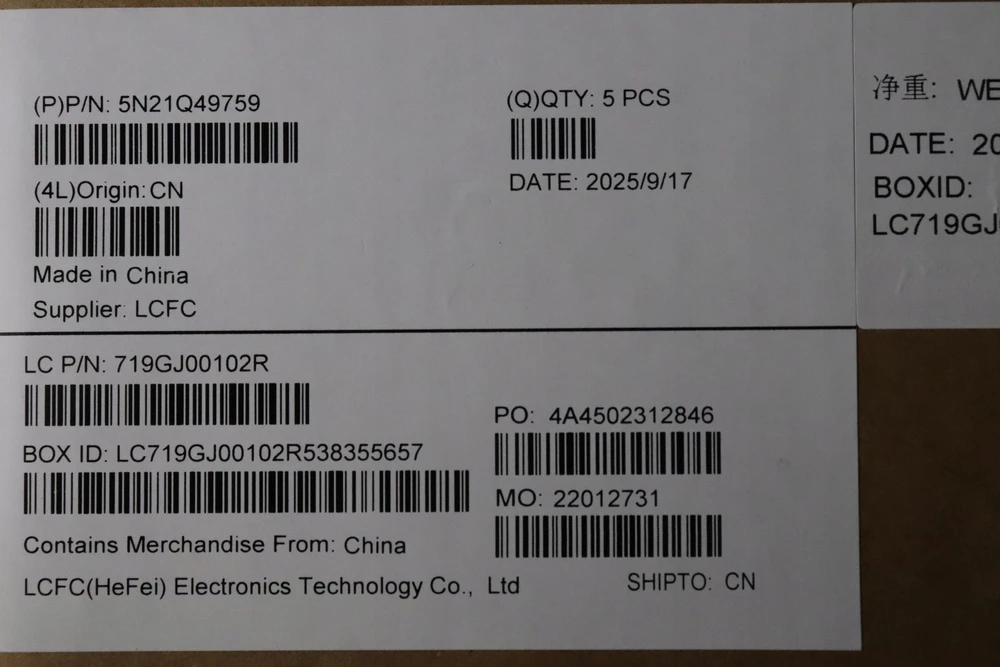 Lenovo NB_KYB 5C6TT5SB-BK-CHY-EURO LIT