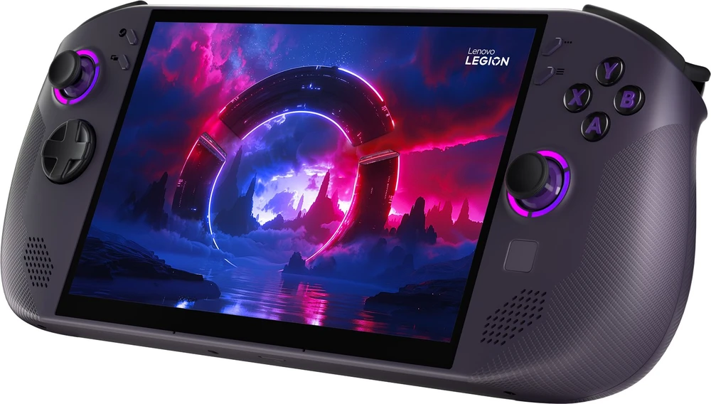 „Lenovo Legion Go S 8APU1 Ryzen Z1 Extreme“ 8 colių įstrižainės WUXGA IPS 500 nitų blizgus 120 Hz lietimui jautrus ekranas 16 GB LPDDR5x-7500 SSD 512 MHz Radeon Graphics 55.5 Wh SteamOS Nešiojamas kompiuteris