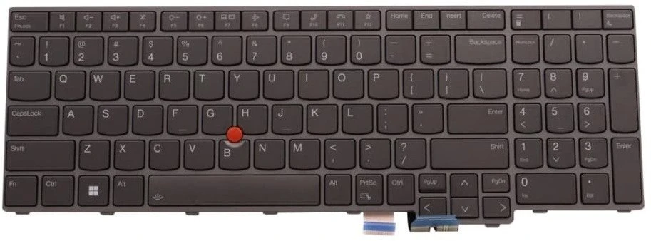 Klaviatūra Lenovo Su pašvietimu do laptopa