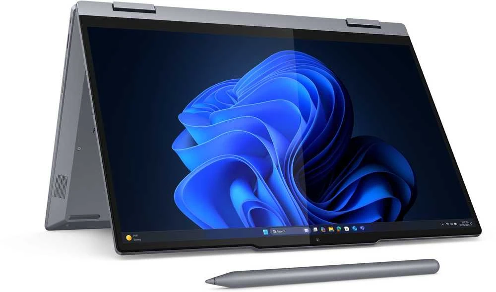 Lenovo ThinkBook 14 2-in-1 G5 IAU Intel Core Ultra 7 255U Hybrid (2-in-1) 35.6 cm (14") Jutiklinis ekranas WUXGA 16 GB DDR5-SDRAM 512 GB SSD Wi-Fi 6E (802.11ax) Windows 11 Pro Swiss Pilkas