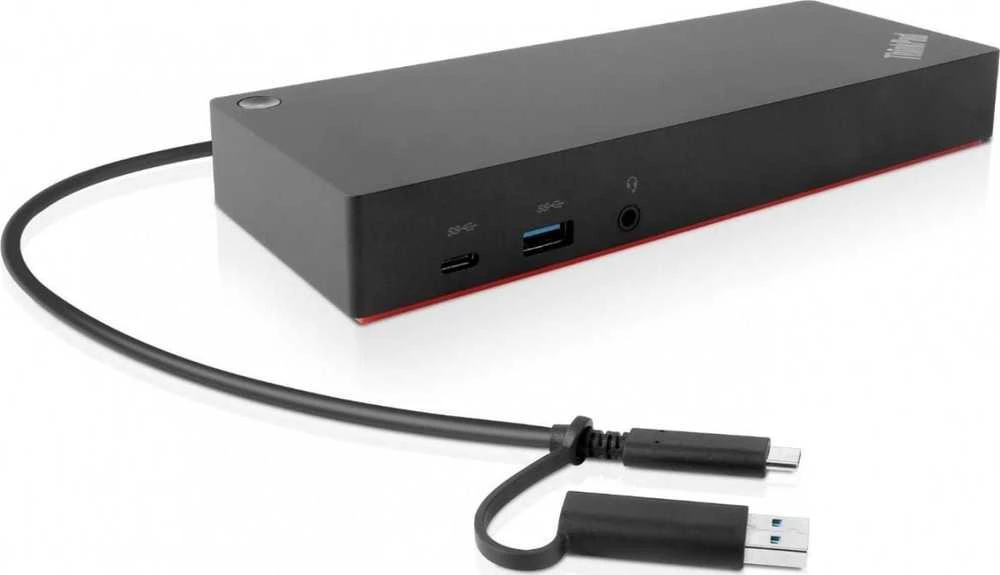 Lenovo ThinkPad prievadų stotelė su USB-C laidu