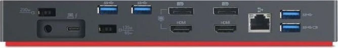 Lenovo ThinkPad Thunderbolt 3 dokas – galinė jungčių panelė
