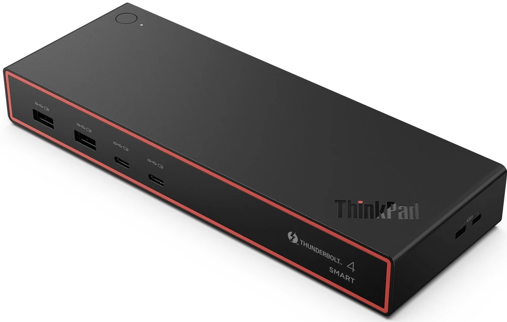 „Lenovo ThinkPad Thunderbolt 4 Smart Dock Gen2 7500“ – ES | „DisplayPorts“ kiekis: 2 | „HDMI“ jungčių kiekis: 1 | 100 W