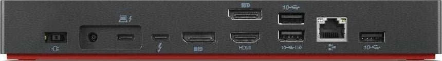 ThinkPad Thunderbolt 4 stotelė – galinė jungčių plokštė
