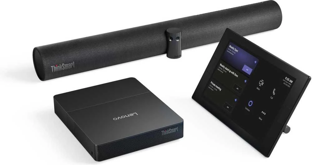 „Lenovo ThinkSmart Core Kit Bar180“ + USB valdiklis „Gen2“ („ThinkSmart Core Gen 2“ viso kambario rinkinys)