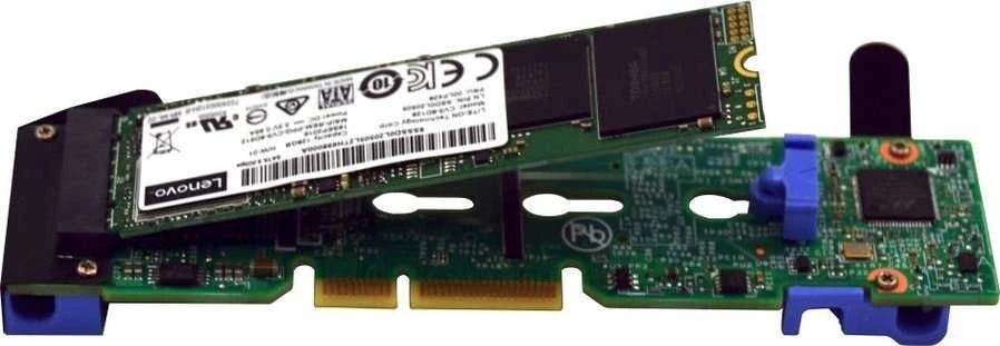 „Lenovo ThinkSystem M.2 SATA/NVMe“ 2 lizdų įjungimo rinkinys